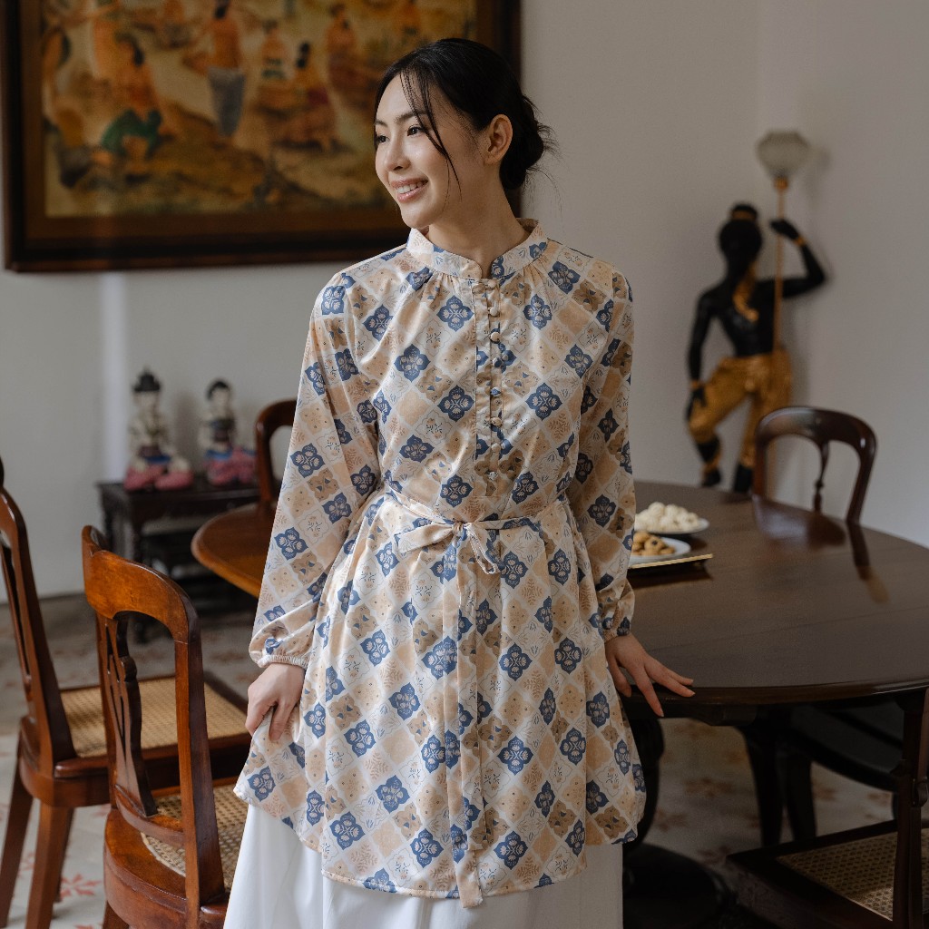 Beatrice Clothing Medan Avan Dress - Tunik Motif Raya