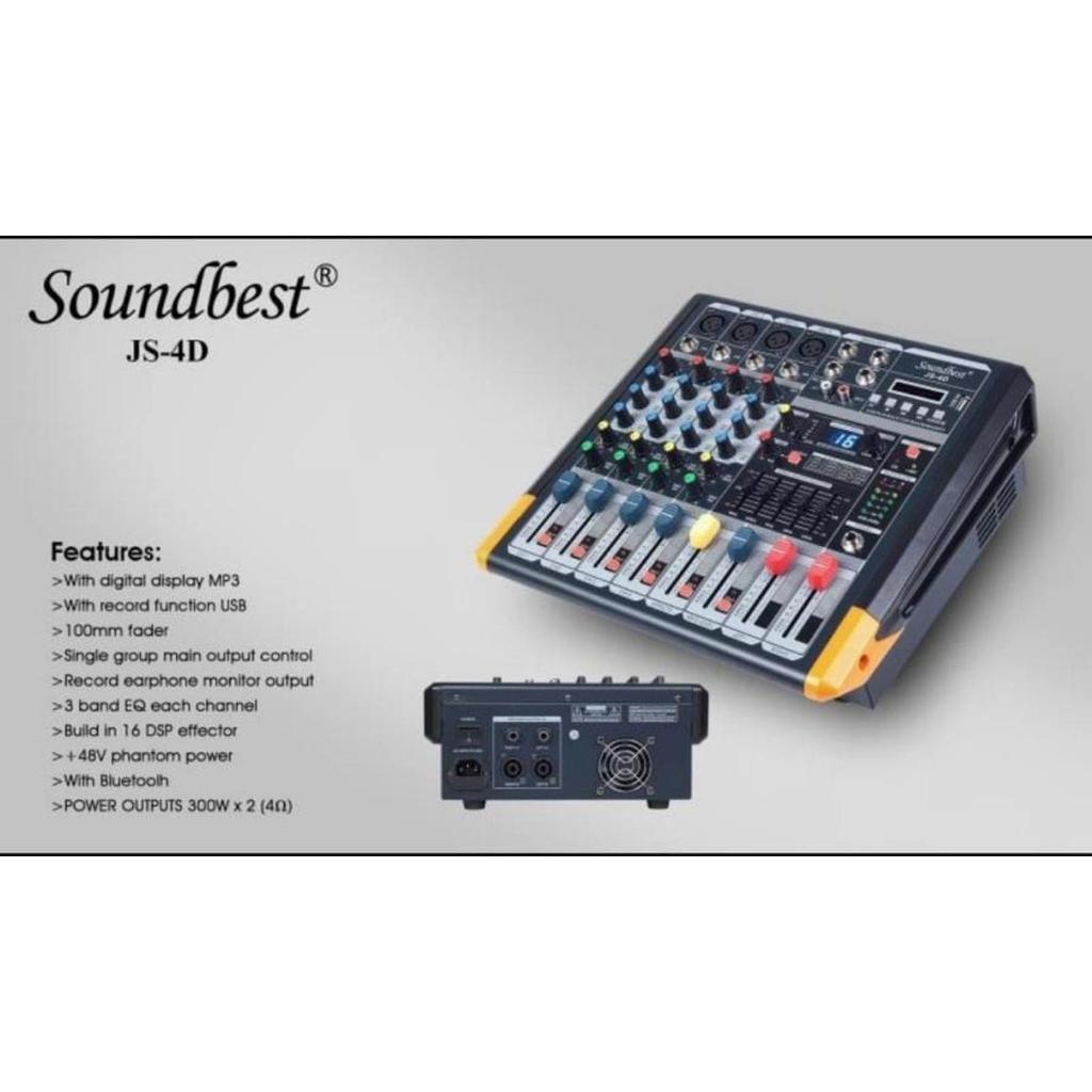 Power mixer soundbest JS4D original Soundbest js4d 4channel js 4d | MELODY CLASSIC