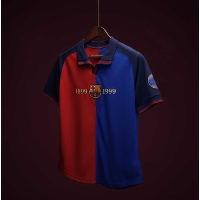 jersey retro barcelona 1999 centenary