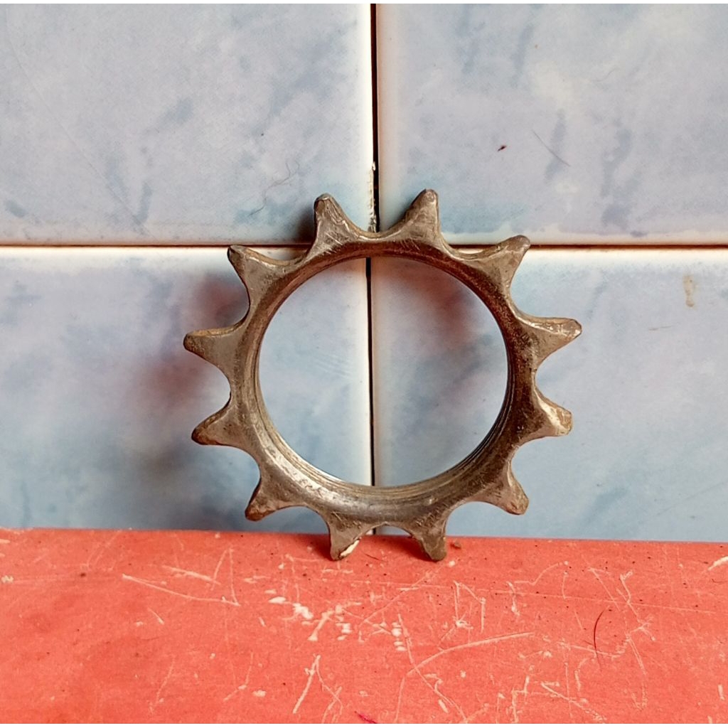 Sproket COG single drat ulir 12T