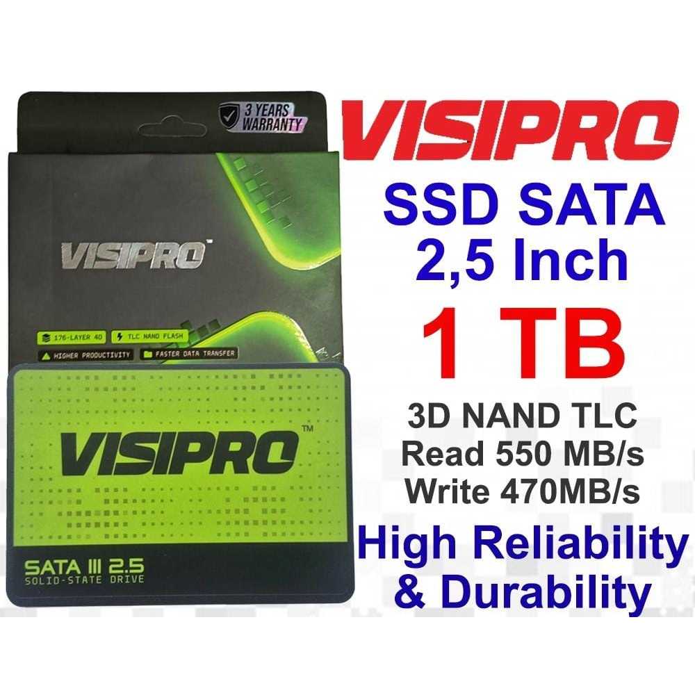 SSD Visipro 128 GB SATA Storage - SSD 128GB - SSD VISIPRO - SSD