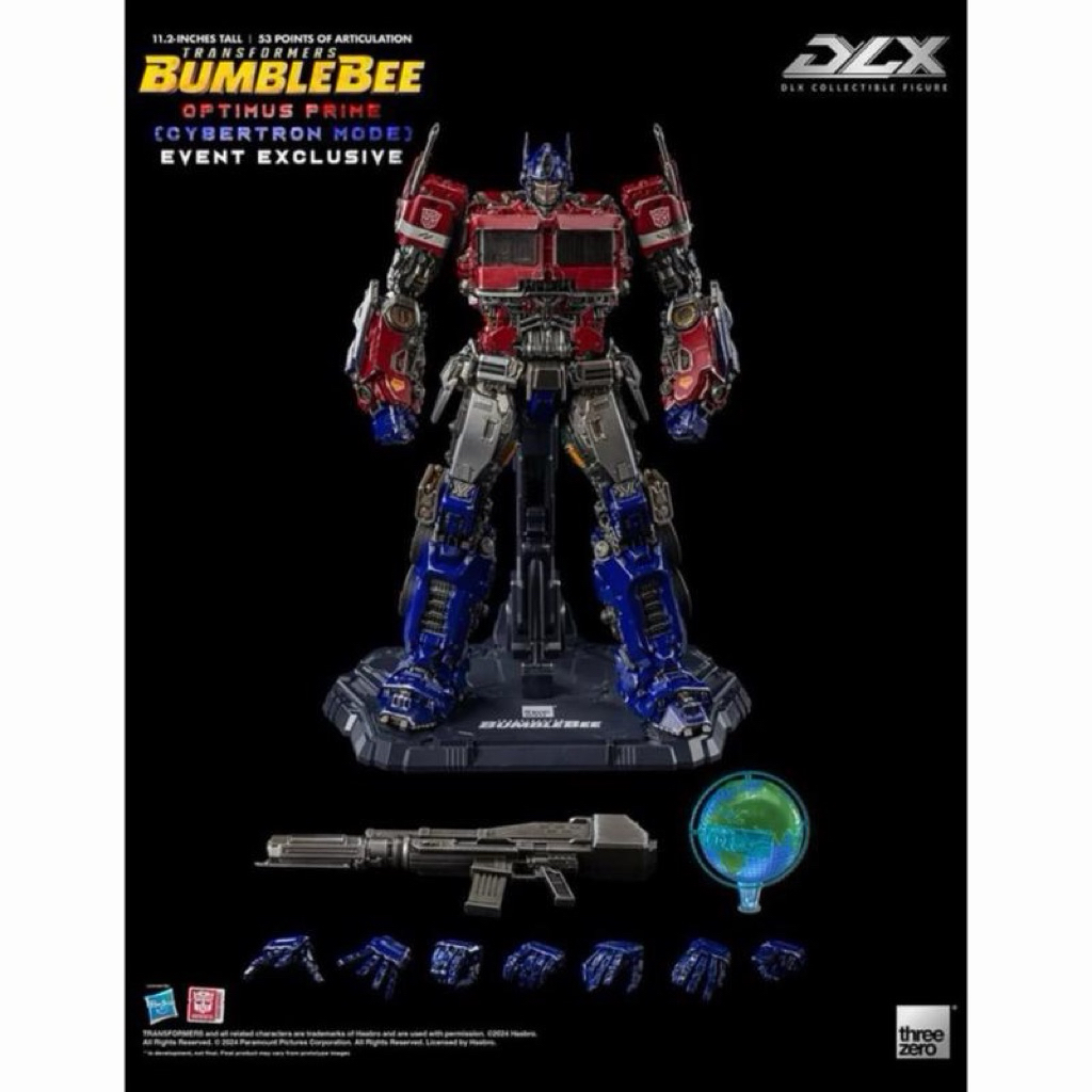 Threezero 3Z0930 Transformers: Bumblebee DLX Optimus Prime (Cybertron Mode) Event Exclusive