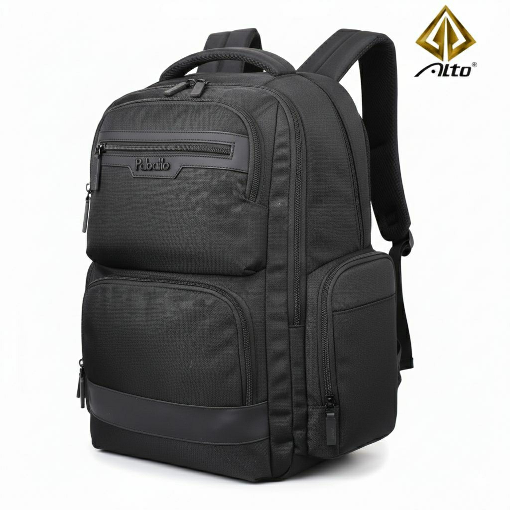Tas ransel laptop pria Palo alto Tas backpack punggung laptop Tas sekolah Tas kerja Tas kantor Tas s