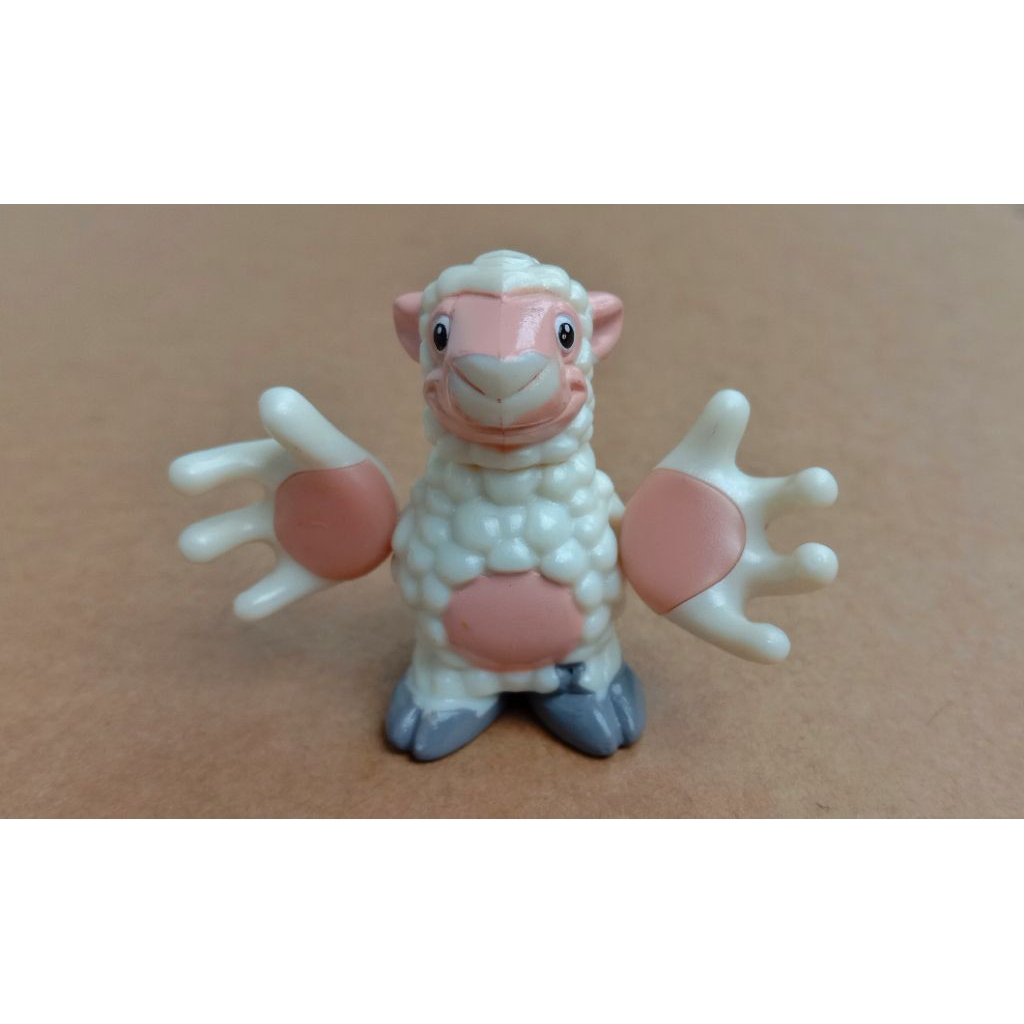 Mini Figur Domba Tangan Besar Dari Kinder Surprise