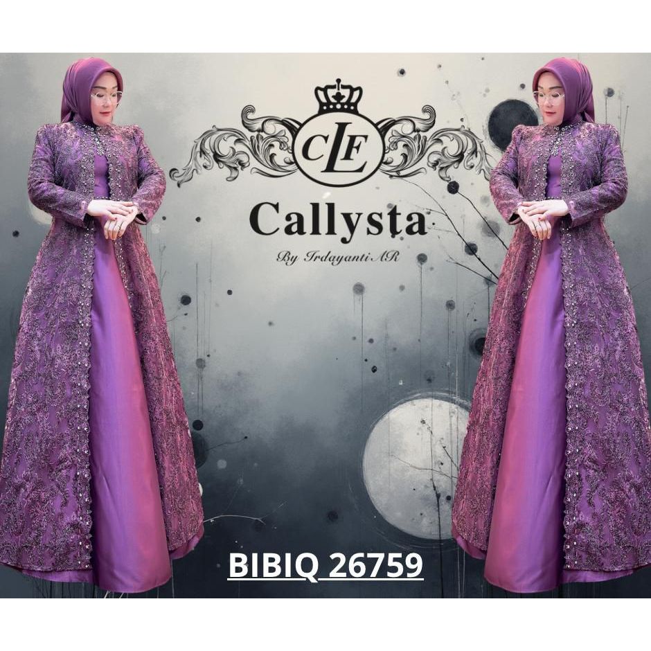 Gamis Pesta Baju Muslim BIBIQ Terbaru 36759.