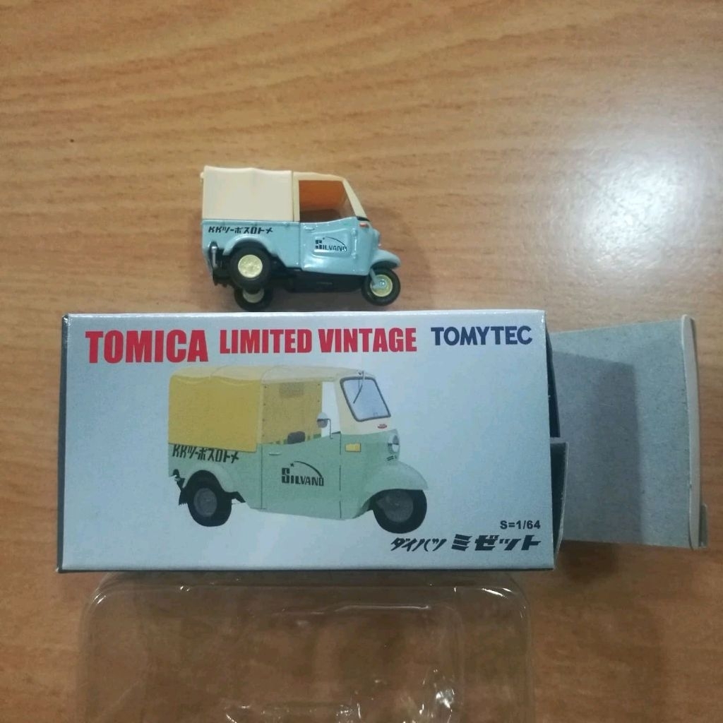 Tomica tlv Daihatsu midget tohomeisha-za