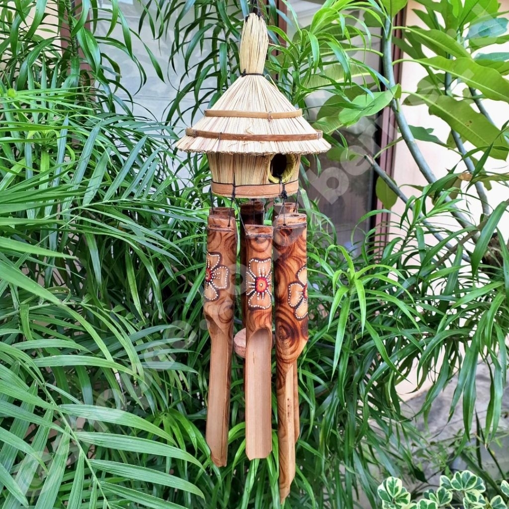 Lonceng Angklung Angin BAMBU