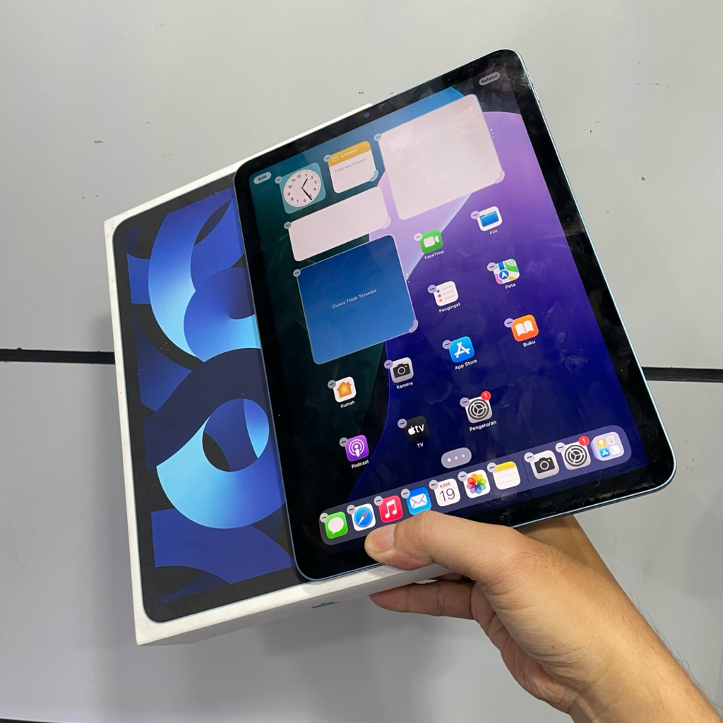 ipad air 5 64gb eks inter mulus fullset original bekas pakai