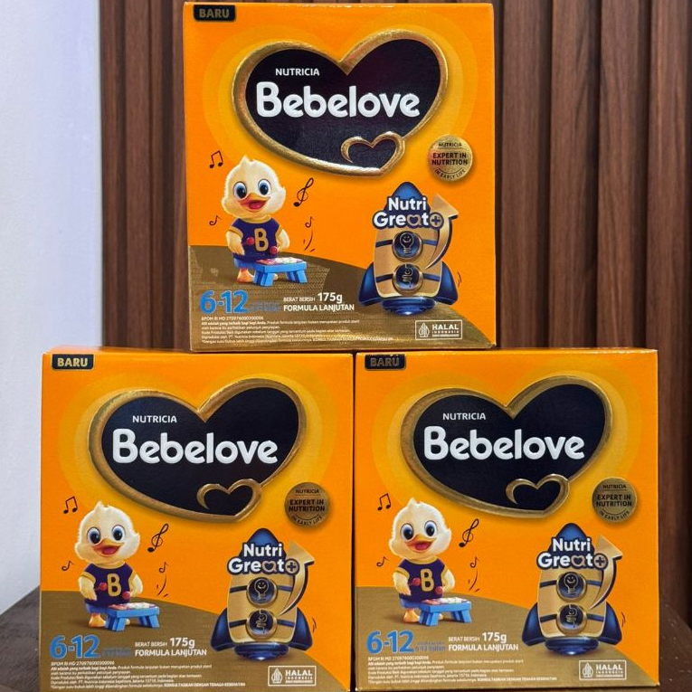 Susu Formula Bayi 6-12 Bulan Bebelove 2 Nutri Great+ 175g | Susu Bayi 6-12 Bulan