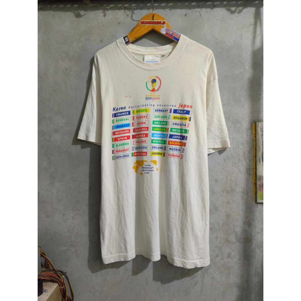 VTG FIFA WORLD CUP 2002"Korea Japan ©1999 FIFA TM" vintage