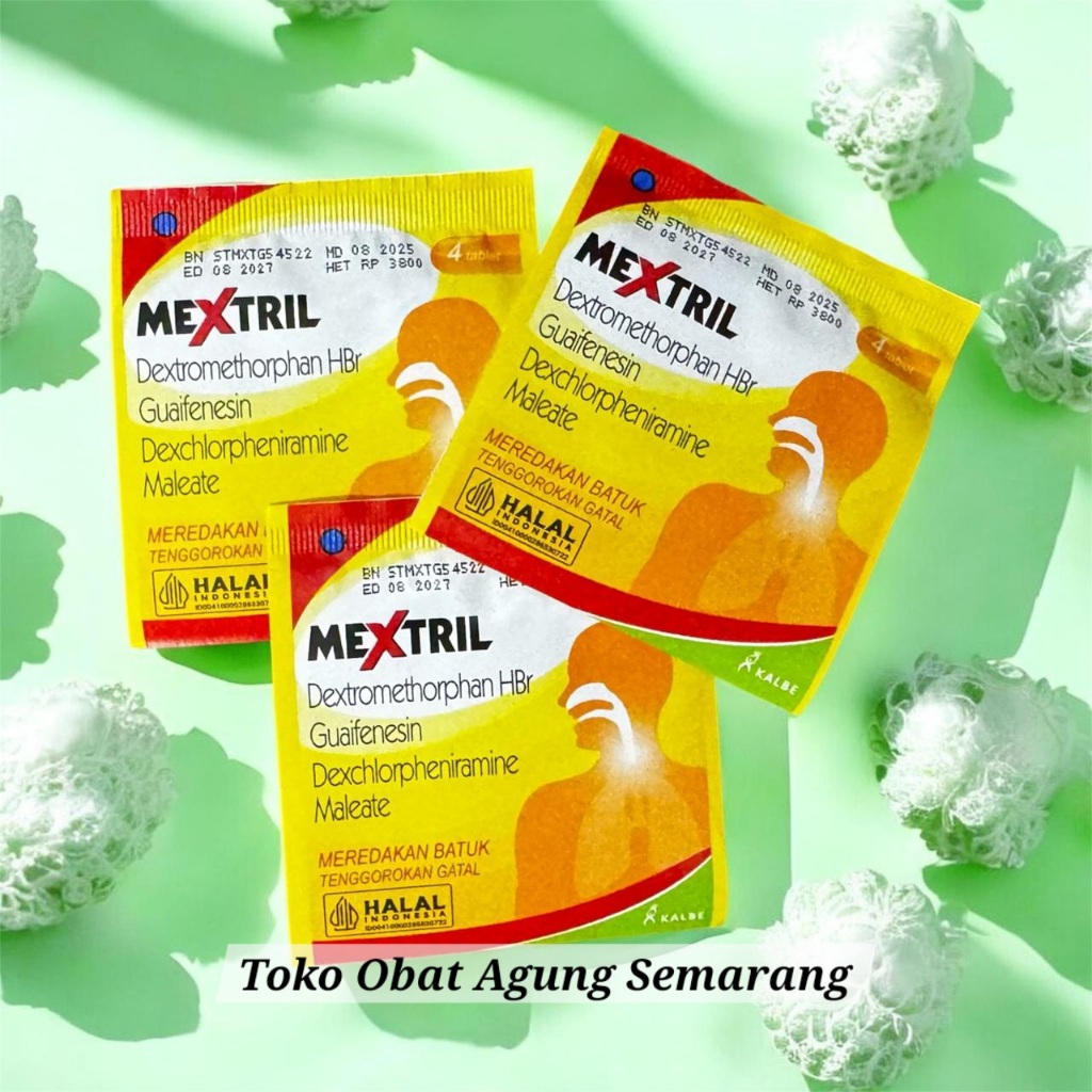 Mextril Batuk Dan Pilek 1 Strip @ 4 Tablet