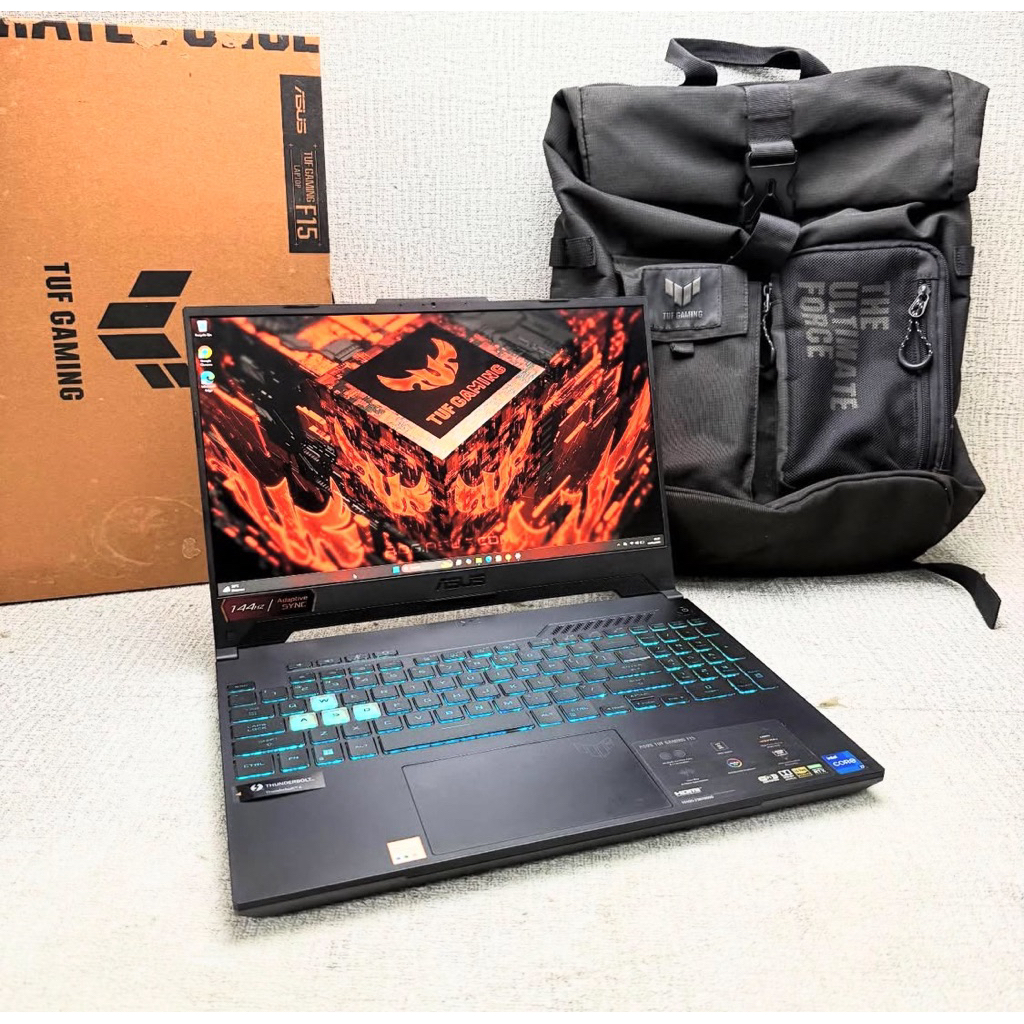 Asus TUF FX507ZC Core i7 Gen 12 RTX 3050 fullset
