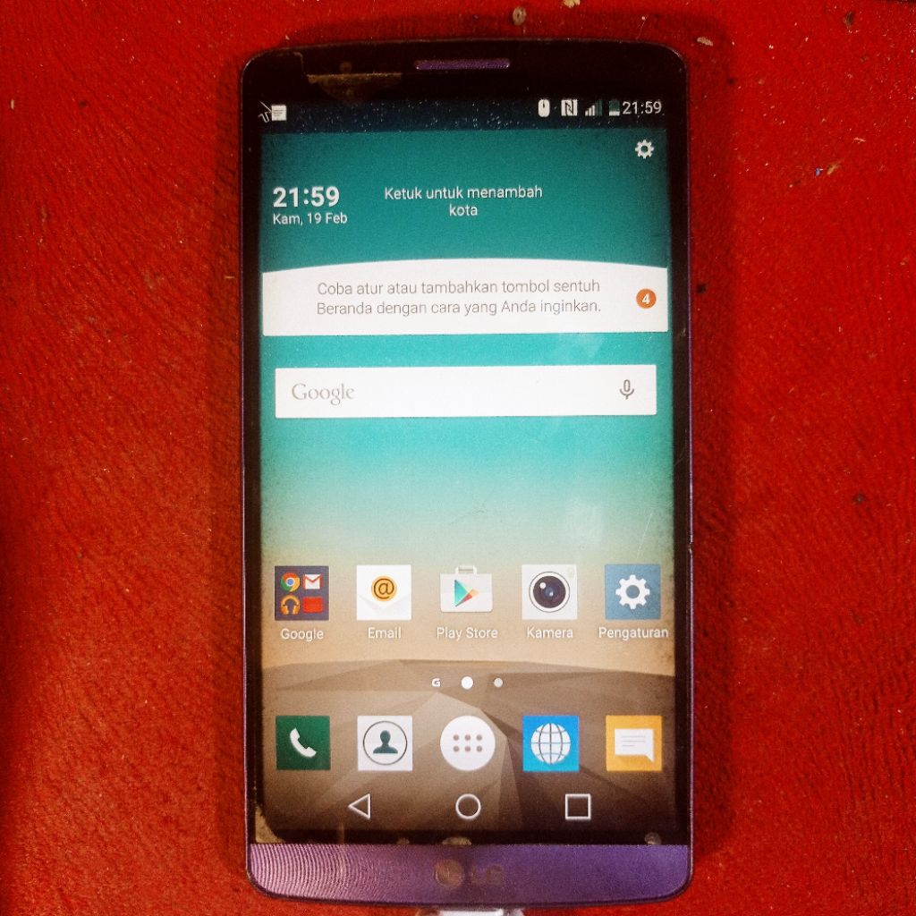 LG G3 Ram 3GB internal 32GB MINUS