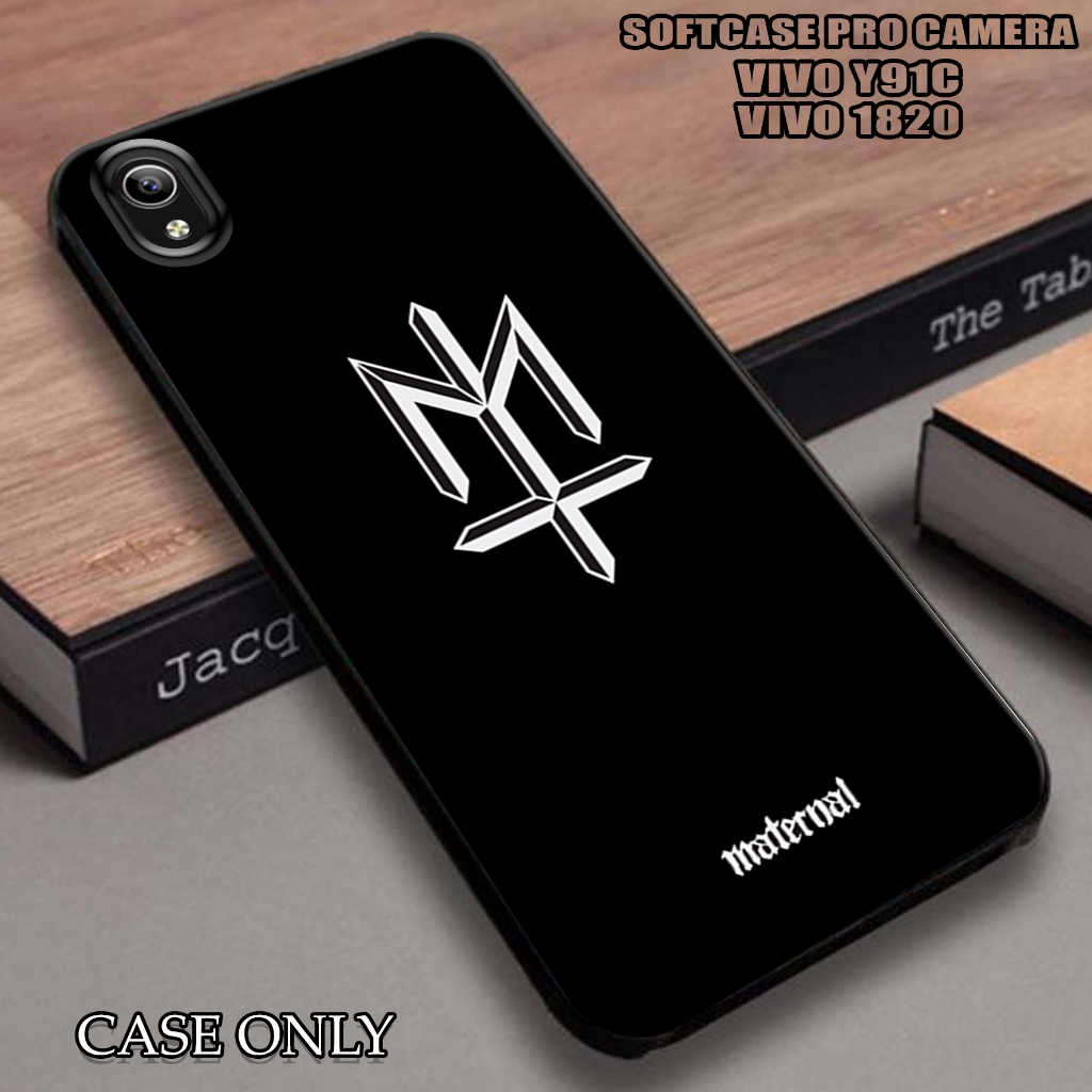 case vivo y91c / 1820 - casing vivo y91c / 1820 [ mtrnl ] silikon vivo y91c / 1820 - kesing hp - cas
