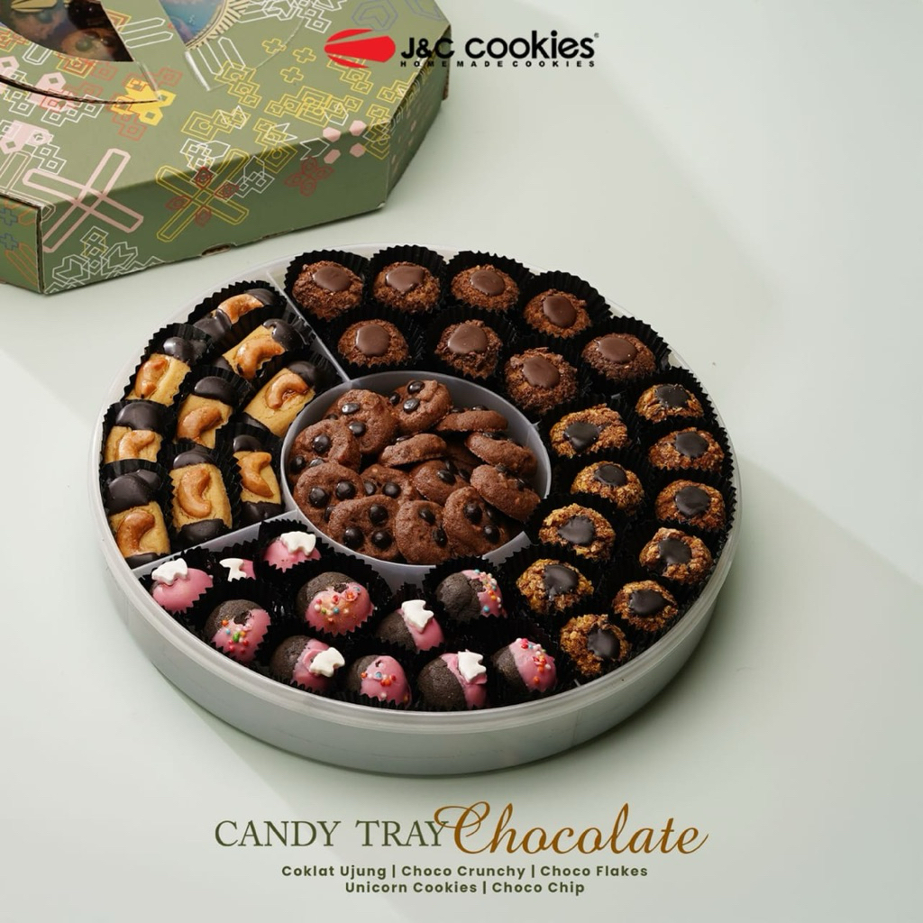 Candy Tray Kue Kering JNC Cookies