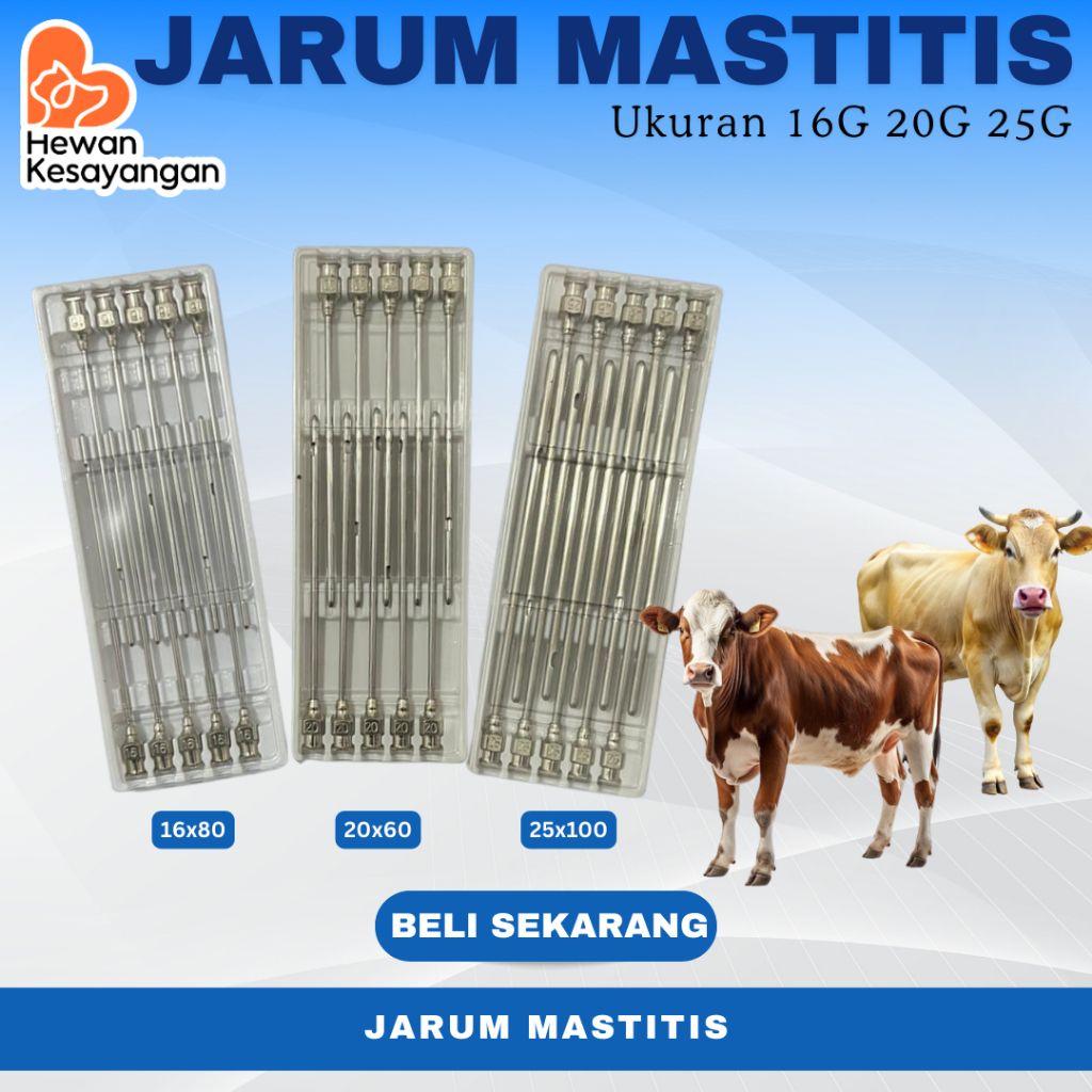 Jarum Suntik Reusable Untuk Pengobatan Suntik Mastitis Sapi Kambing Grosir