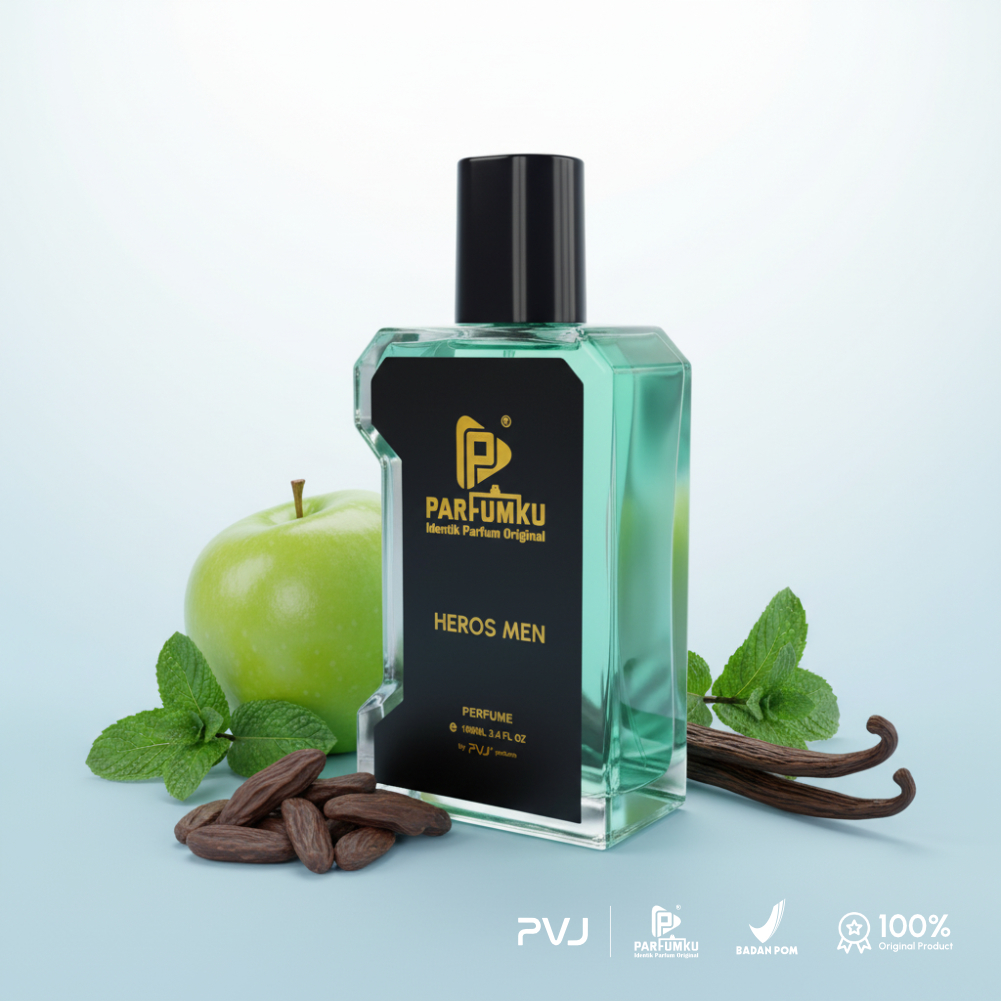 Eros Man - Extrait de Parfum Pria Indoor & Outdoor Parfum Tahan Lama Pria | Parfumku by PVJ