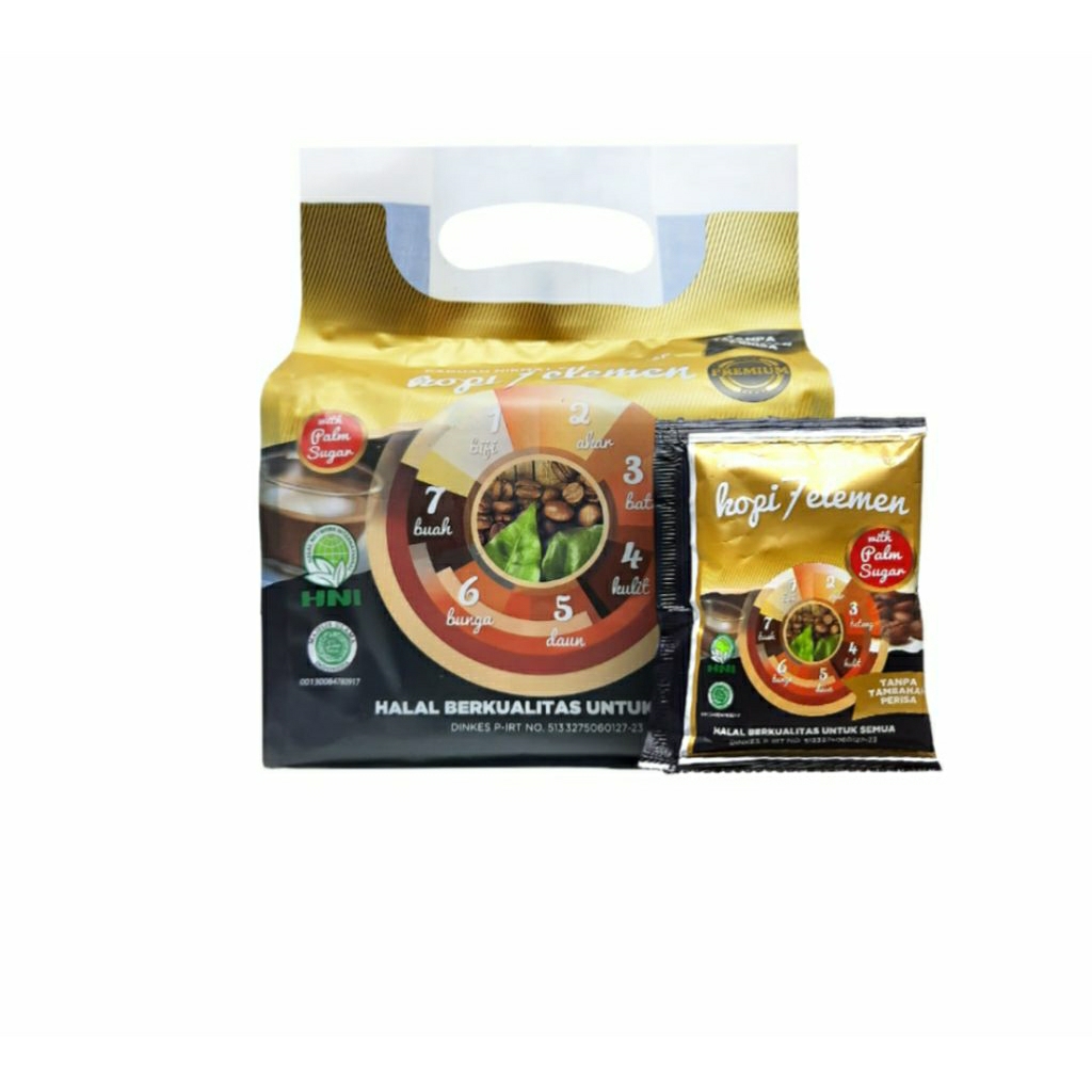 KOPI 7 ELEMEN ASLI PRODUK HNI BANYAK MANFAAT NYA