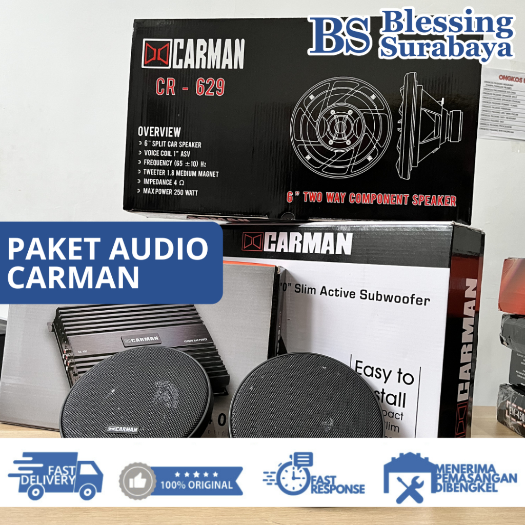 PAKET AUDIO CARMAN