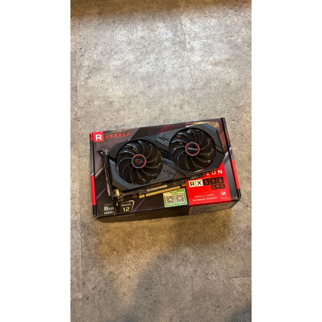 ASROCK RADEON RX 590 GME 8GB PHANTOM OC GAMING