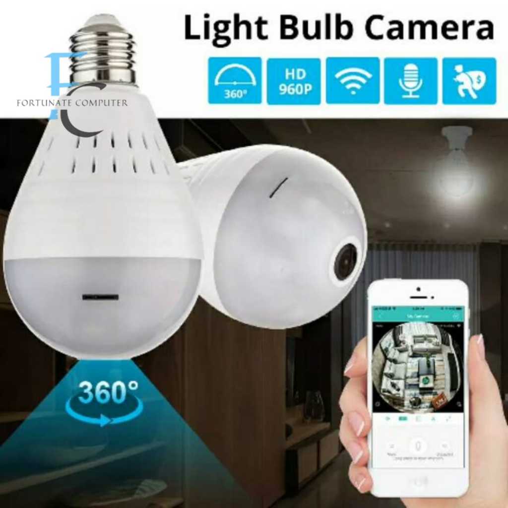 CCTV Bohlam Thunderin TH A737 2MP Wifi Smart Camera App Icsee