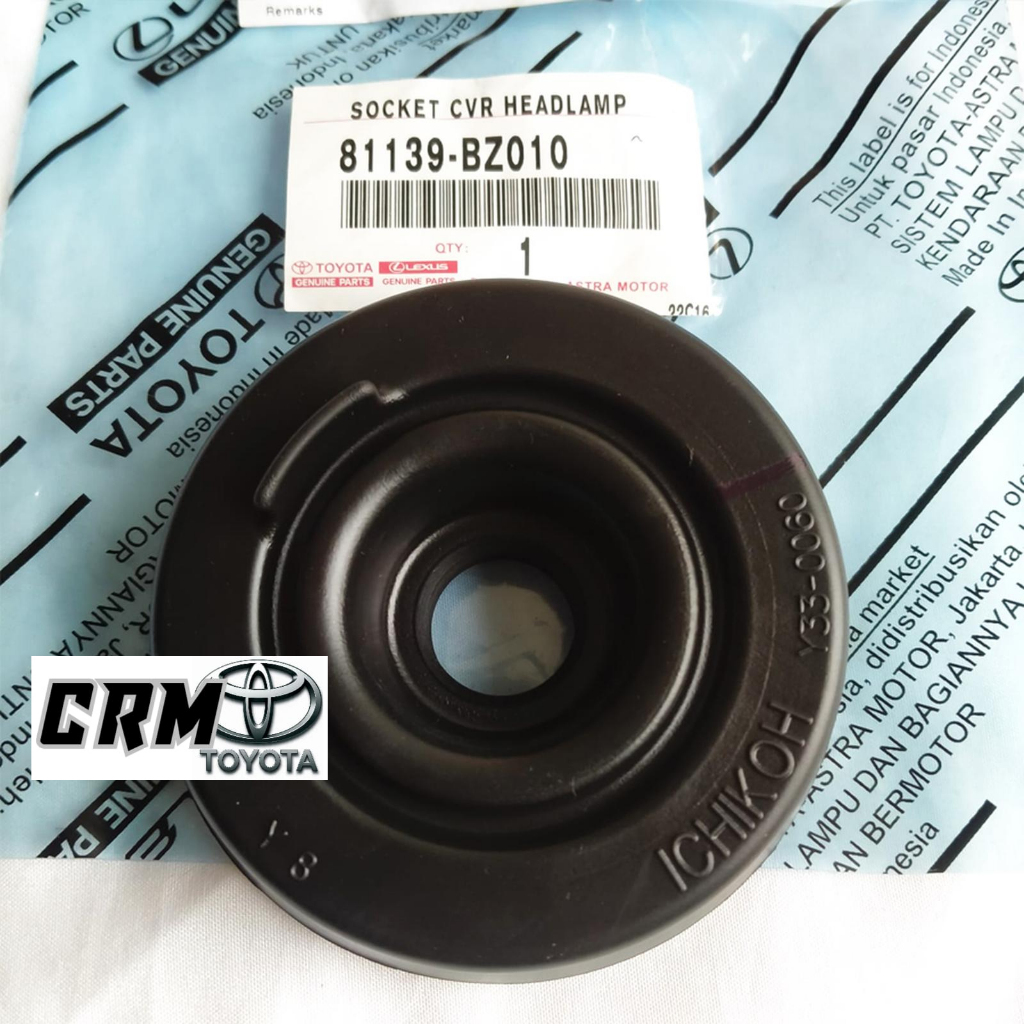 Karet Tutup Bohlam Lampu Depan Original Avanza Xenia Old 81139-BZ010