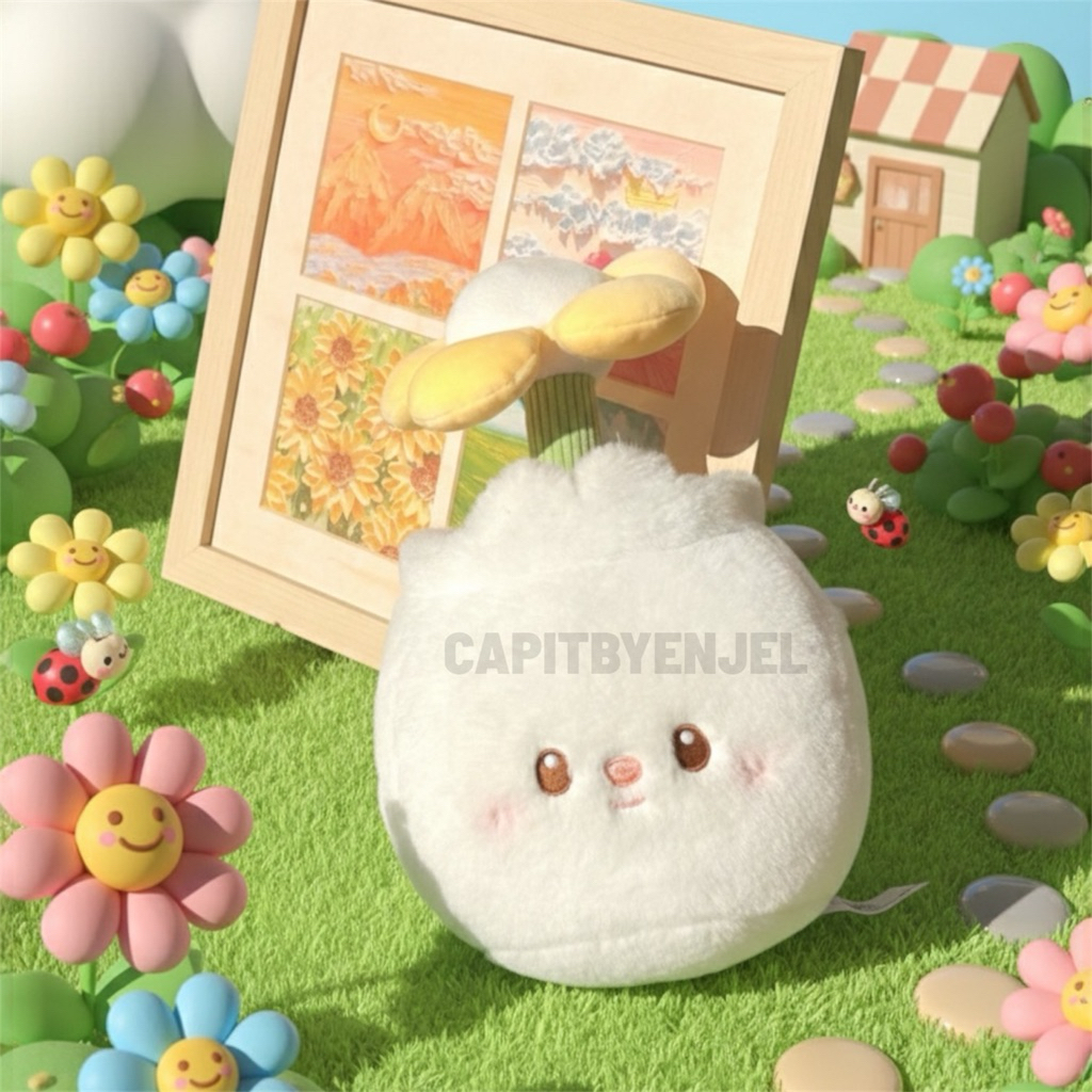 BONEKA POT BUNGA KUNING BONEKA OH SOME /KKV FUNIFUN @capitbyenjel