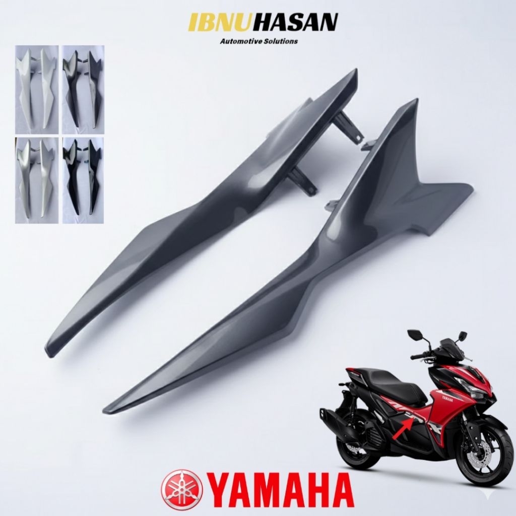 COVER BODY SIDE / BODY SAMPING AEROX TURBO/AEROX ALPHA ORIGINAL Body samping aerox new original
