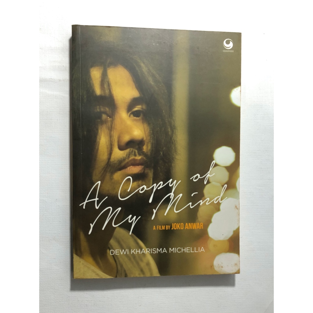 A Copy Of My Mind - Dewi Kharisma Michellia (Novel ORI, Preloved/Second, Indonesia, Soft Cover) | No