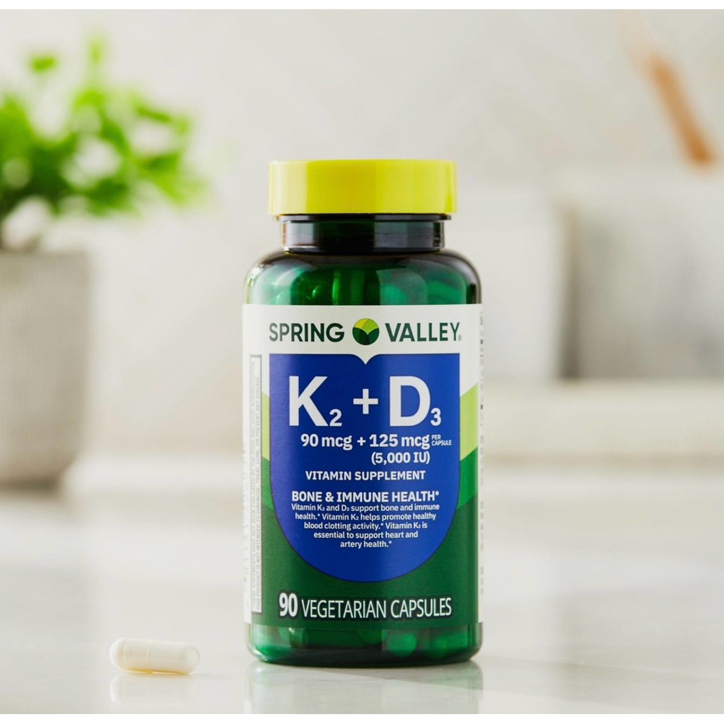 Spring Valley K2+D3 90 caps - USA