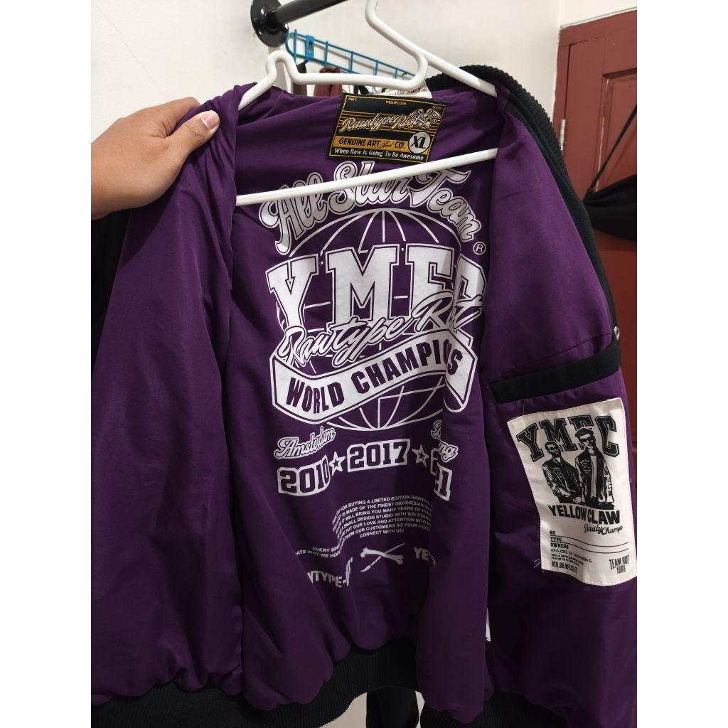 J4ket Varsity Champs Rawtype Riot x Yellow Claw