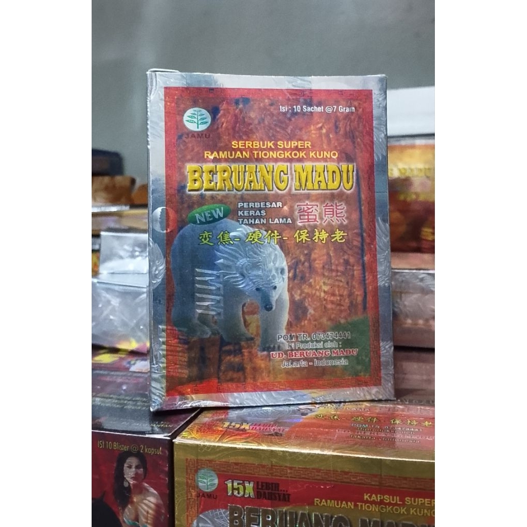 jamu beruang madu