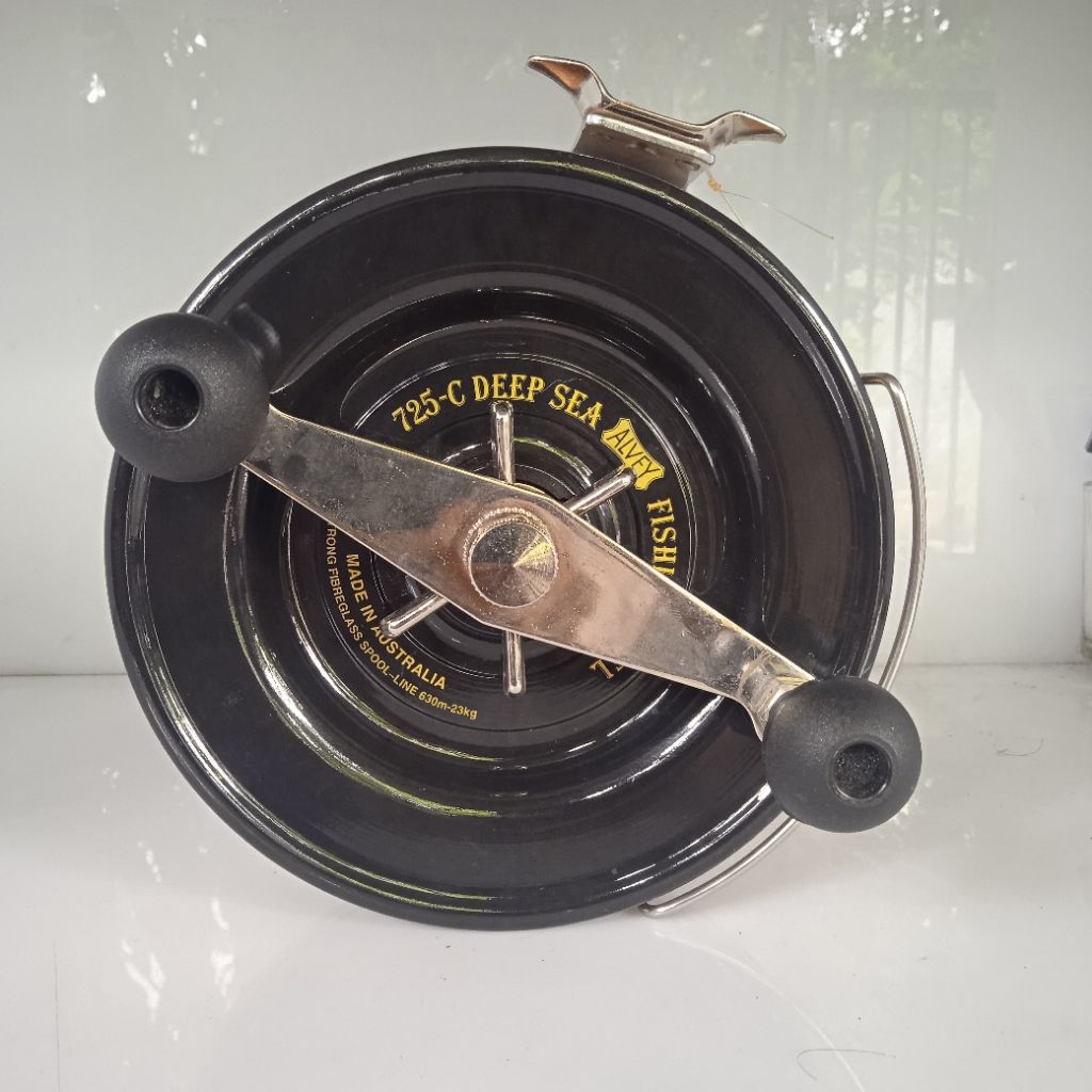 alat pancing laut second bekas troley kerek Alvey Snapper reel Australia