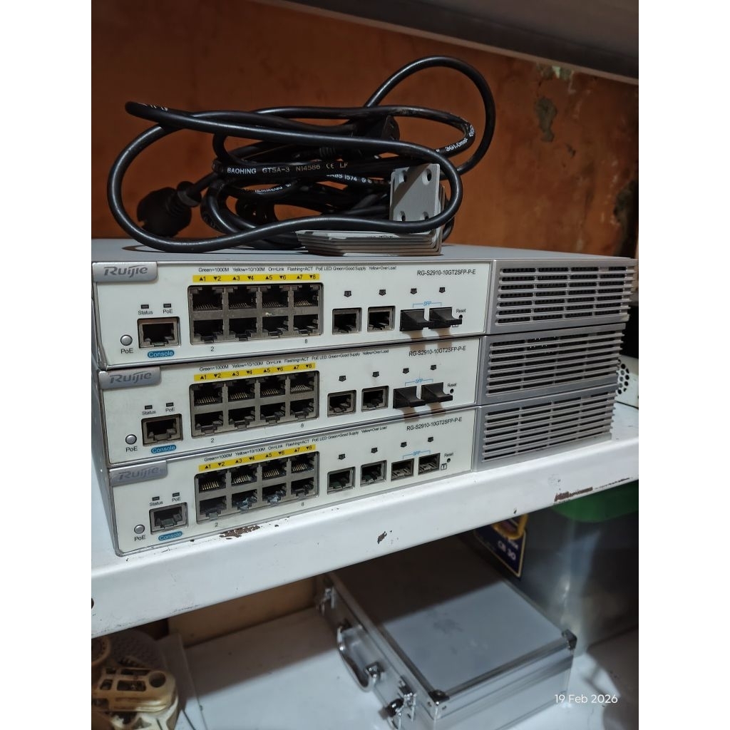 SWITCH RUIJIE POE RG-S2910-10GT2SFP-P-E