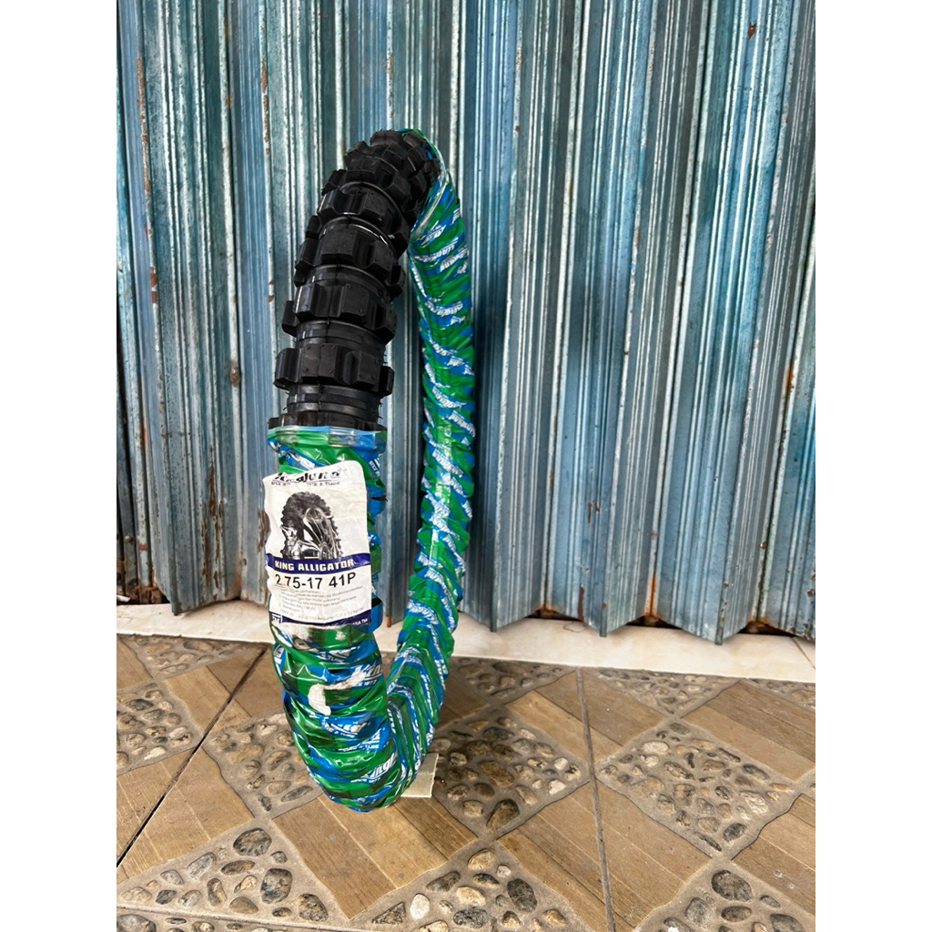 Ban Baru Orginal 100% Cross X Semi Trail Biasa Ring 17 Ukuran 275 Ban Motor Bebek