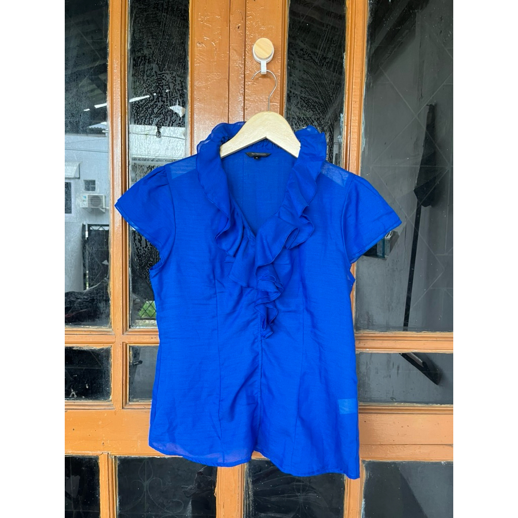 WP07 - The Executive Royal Blue Blouse