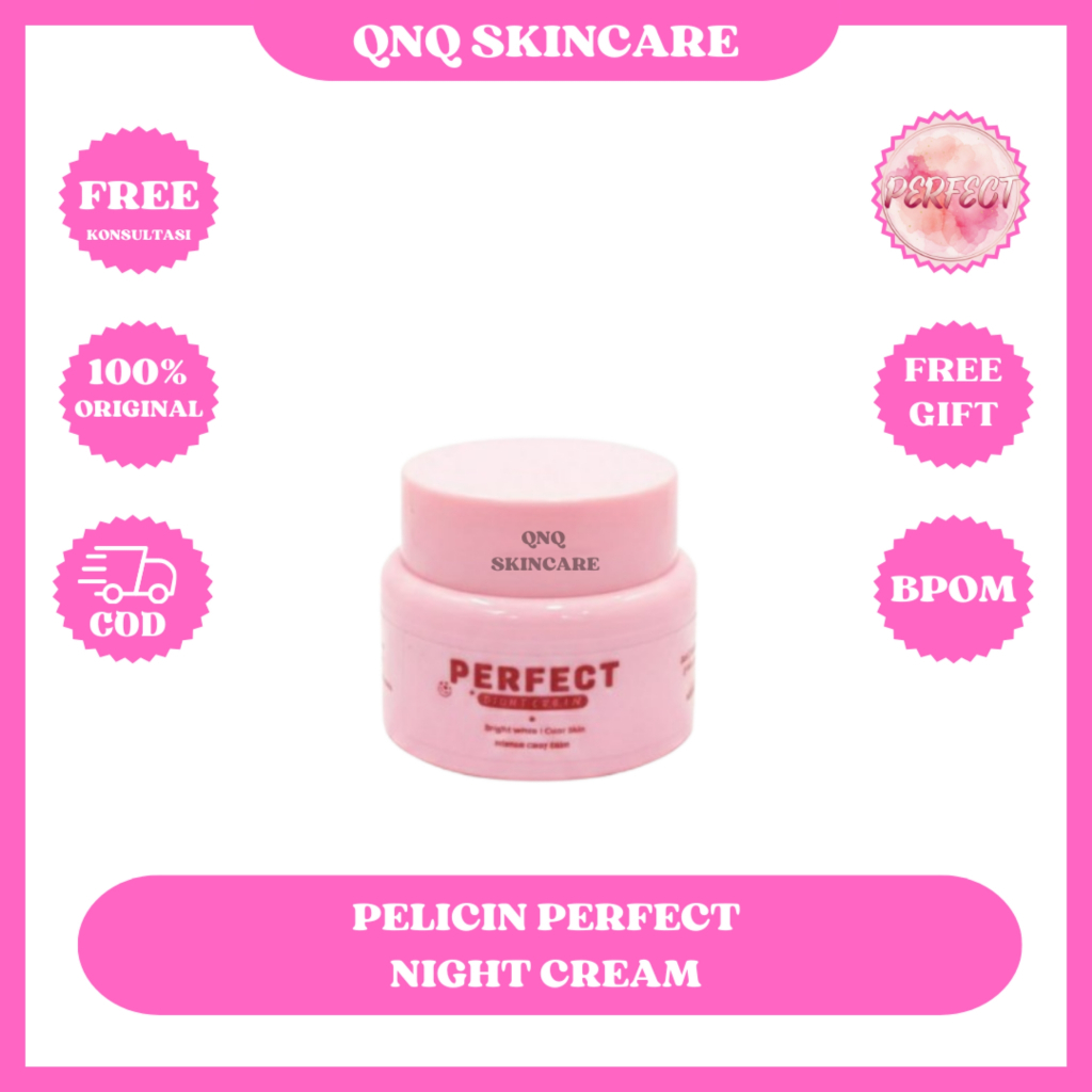 Perfect Night Cream Booster Pelicin flek hitam Whitening