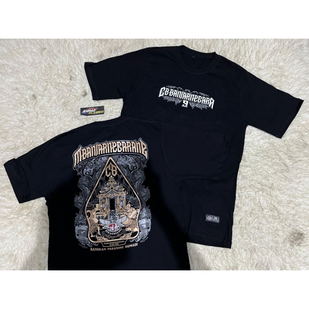 KAOS MERCHANDISE ORIGINAL ANNIVERSARY 9TH CB BANJARNEGARA