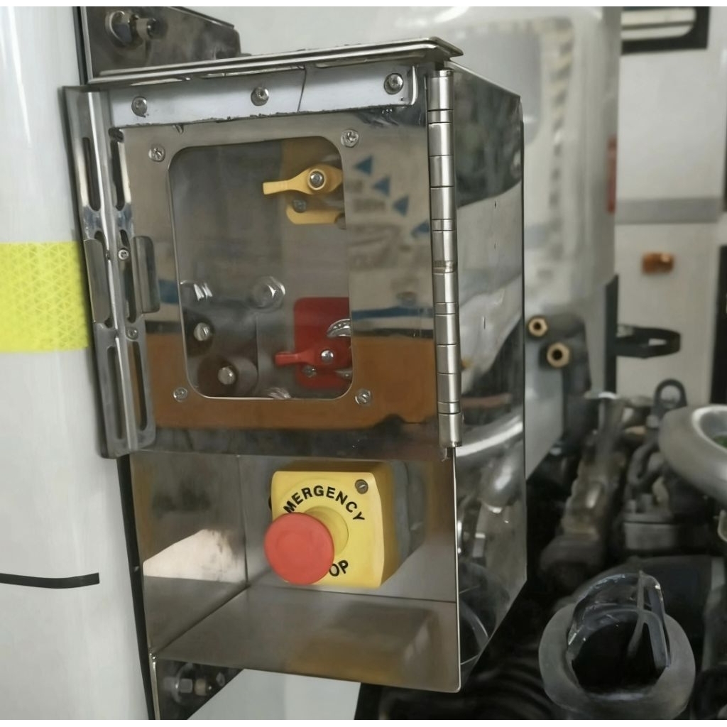 LOTO BOX STAINLESS STEEL  4 SISTEM Listrik