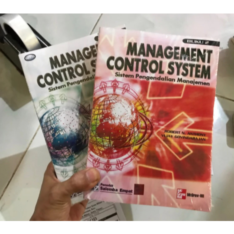 Paket Management control system (sistem pengendalian manajemen) buku 1 dan 2 oleh Anthony