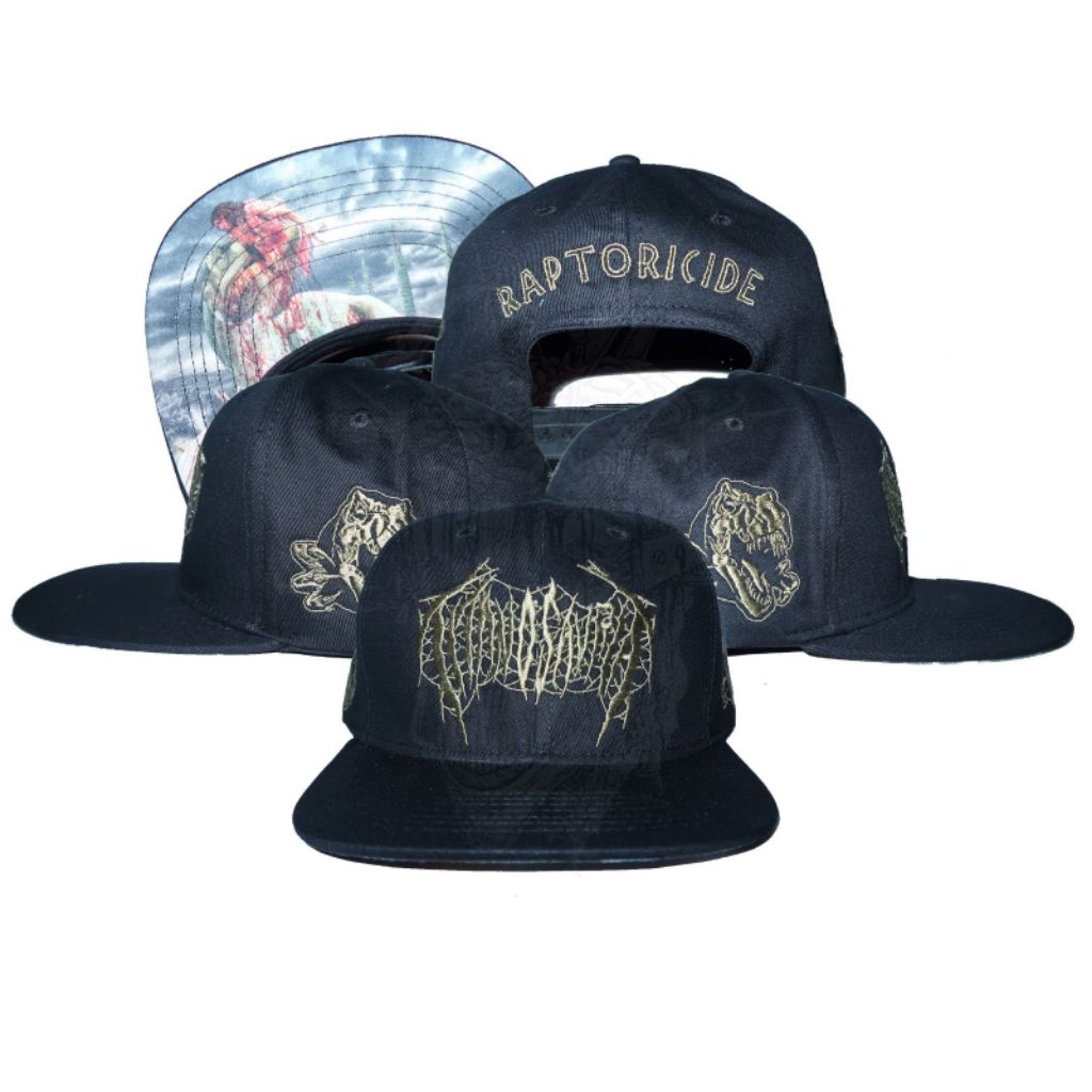 SNAPBACK - TITANOSAURIA - Raptoricide | TOPI DISTRO BAND METAL ORIGINAL