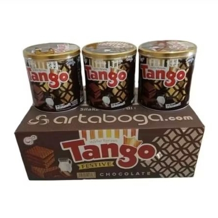 Tango Kaleng Chocolate Satu Dus Isi 6 Kaleng