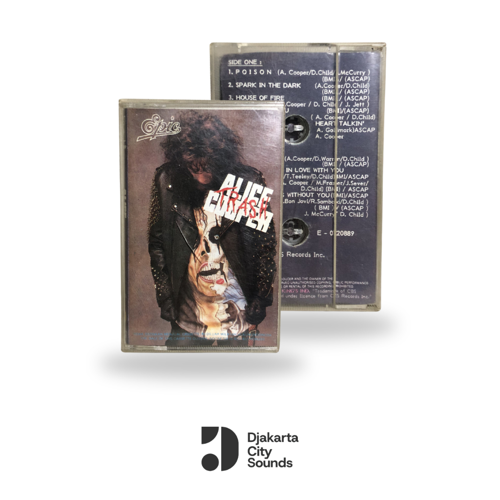 Kaset Pita Alice Cooper - Trash
