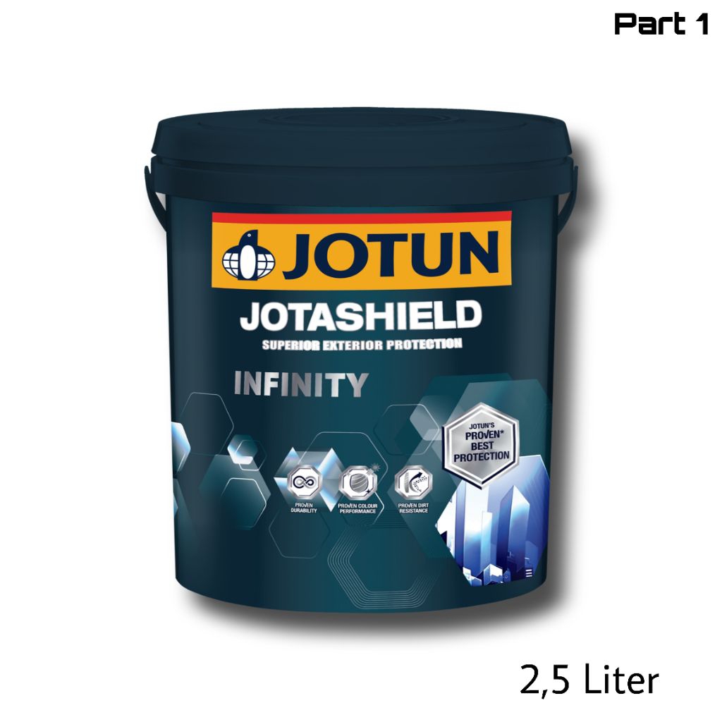 JOTUN - JOTASHIELD INFINITY 2,5 L (4Kg) / Cat Dinding Tembok Exterior Premium