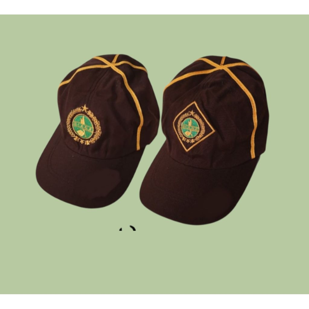 topi pramuka siaga laki-laki dan perempuan topi pramuka sd