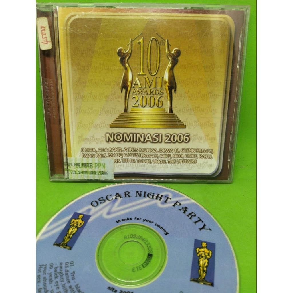 CD audio digital NOMINASI 2006, oleh 3 DIVA, ADA BAND, AGNES M. Dewa 19, Glenn, Iwan Fals