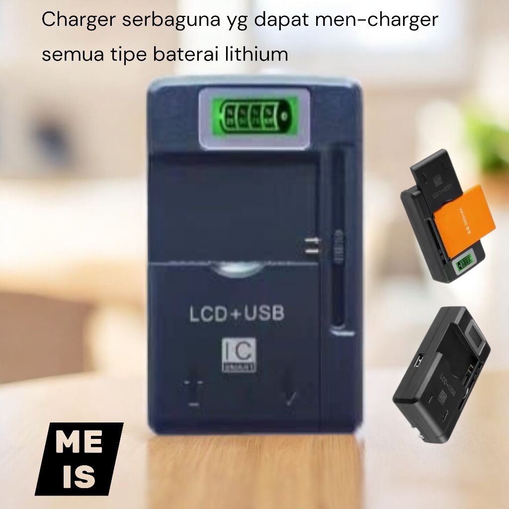 Universal Charger LED Digicam All Brand Pentax Kodak Olympus Mpix Fuji  - Casan Carger