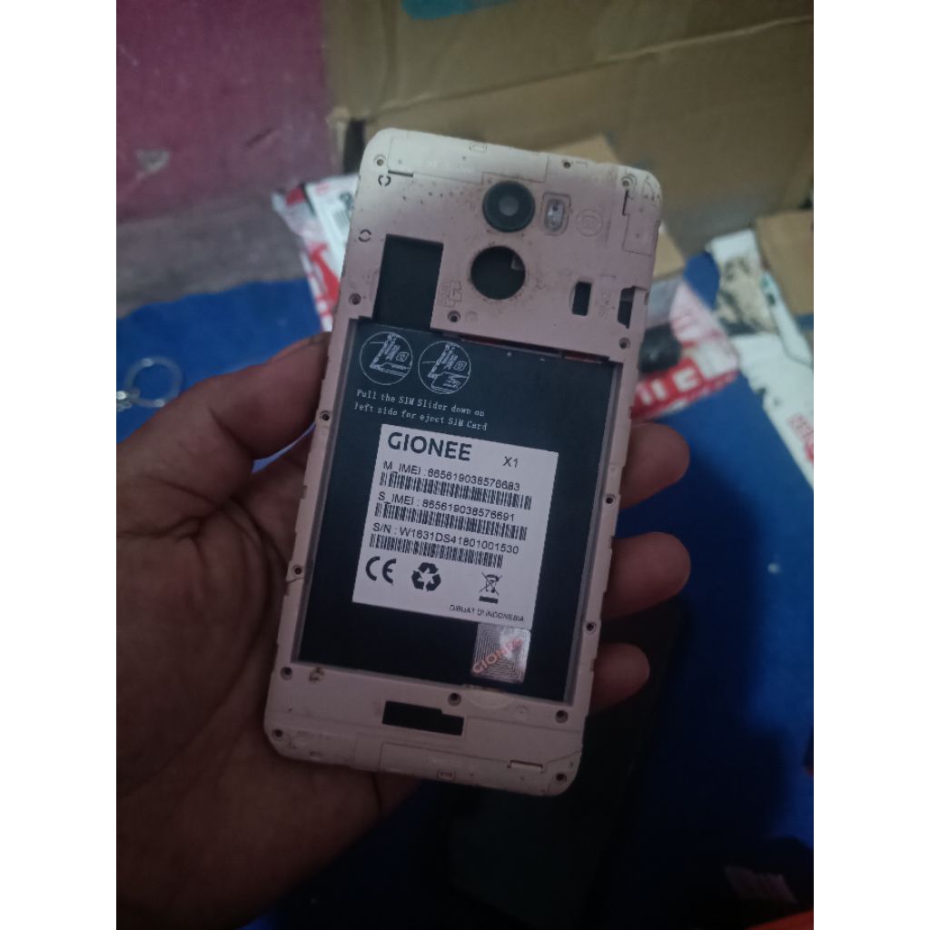 lcd Gionee X1 ORI copotan normal