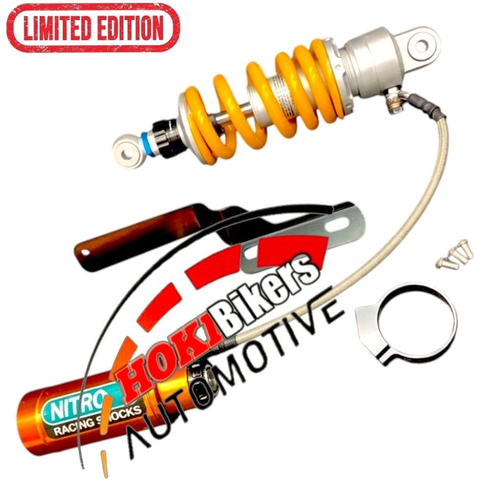 [MONOSHOCK] Monoshock PROSERIES Gp Nitrogen Racing Tabung Pisah Satria 2 Tak cbr cbu Sonic125 sonic1