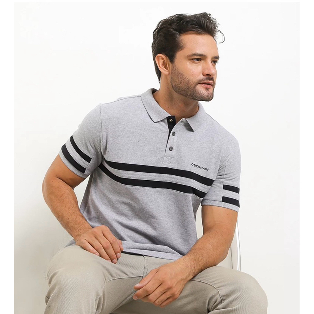 Polo Shirt Pria Obermain Original - Slim Fit